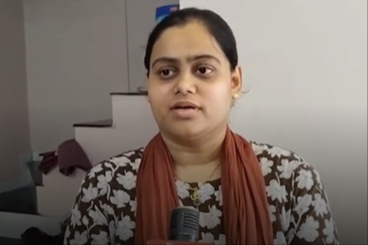 A estudante Bhoomi Chauhan